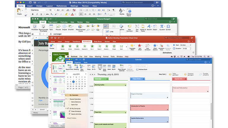 microsoft excel for mac free
